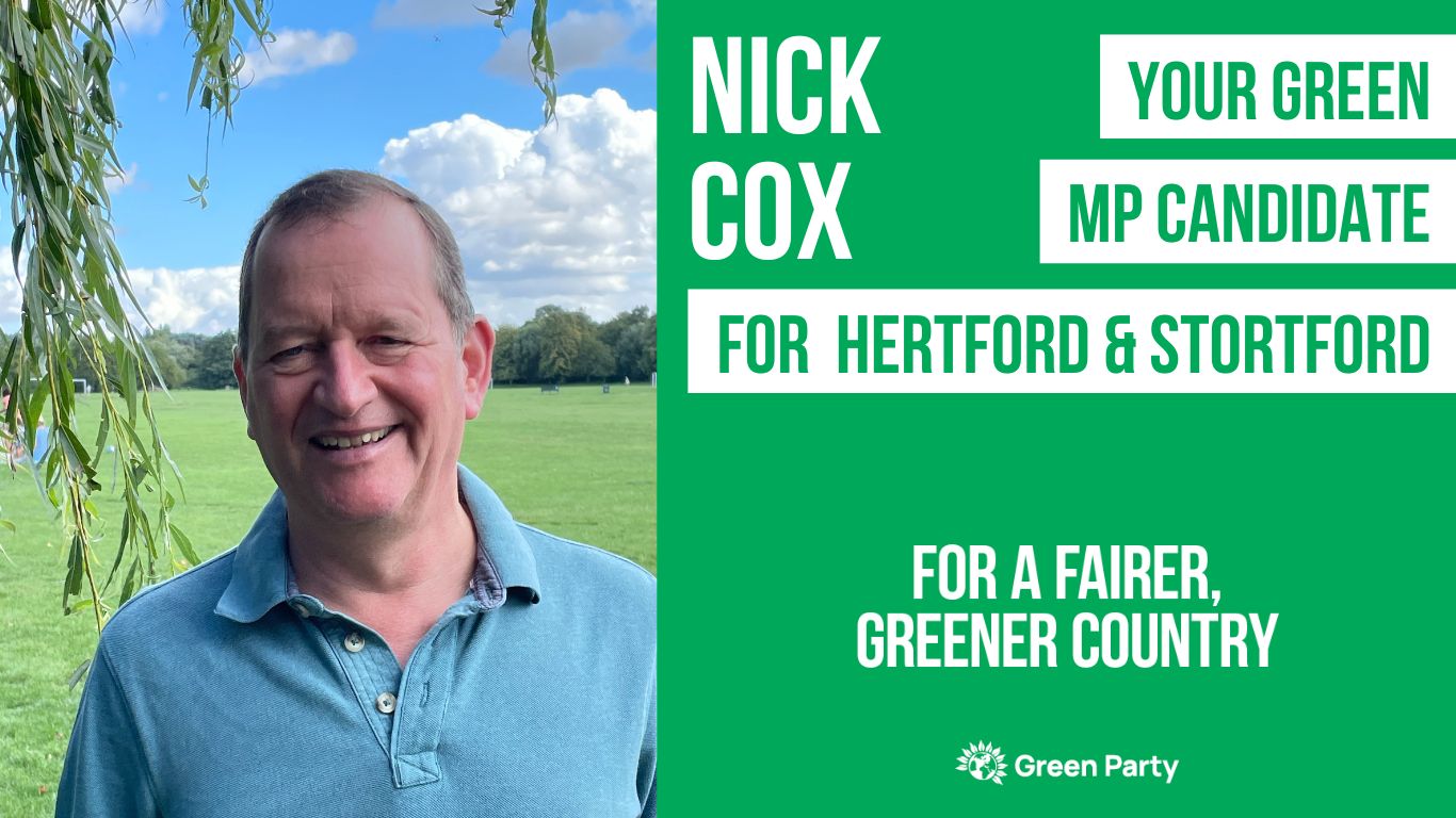 Your Green MP Candidate for Hertford & Stortford