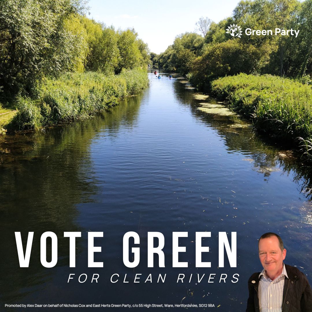 VOTE GREEN for Clean Rivers